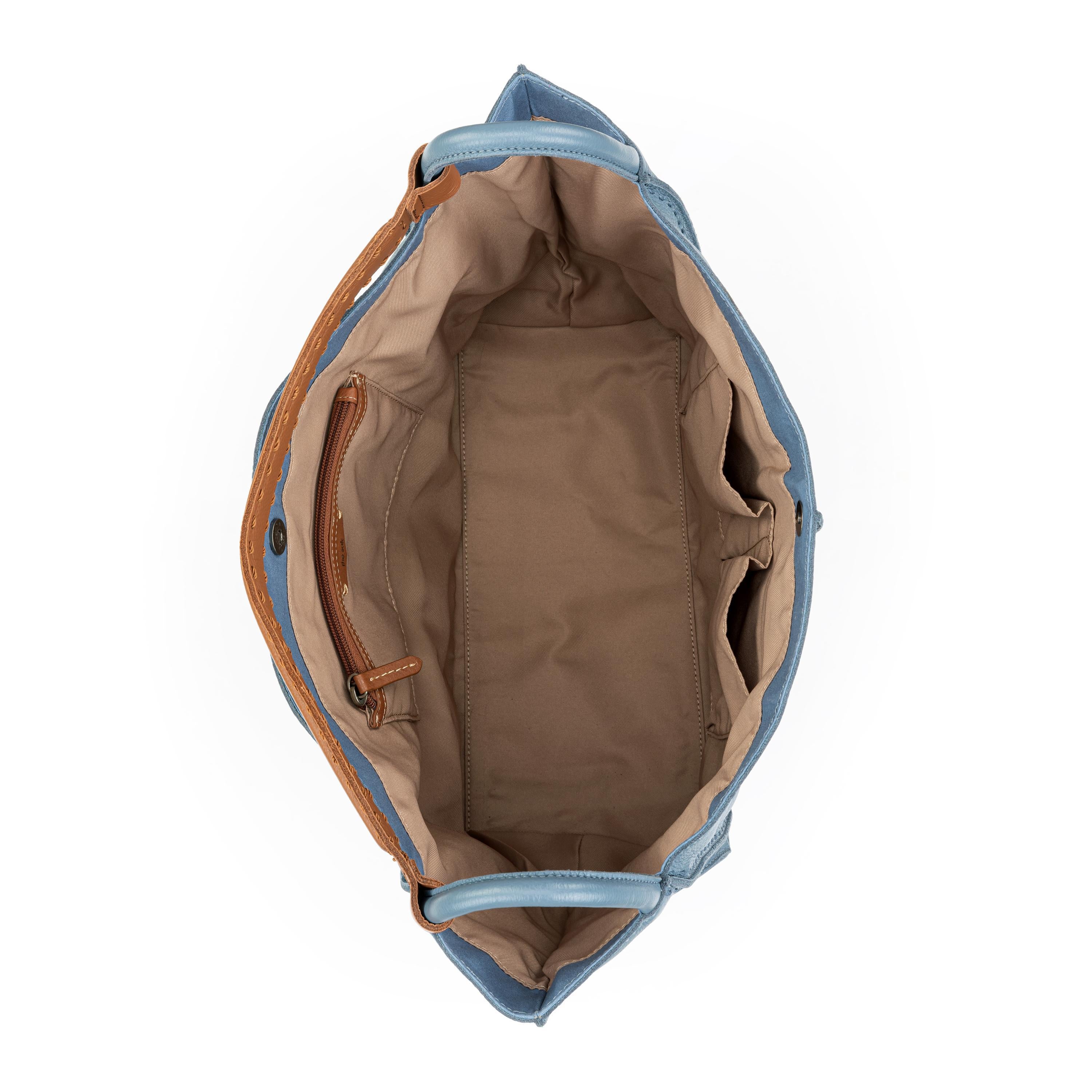 The Sak Los Feliz Large Tote - Leather - Maritime