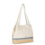 The Sak Melrose Satchel - Leather - Coastal Block Espadrille