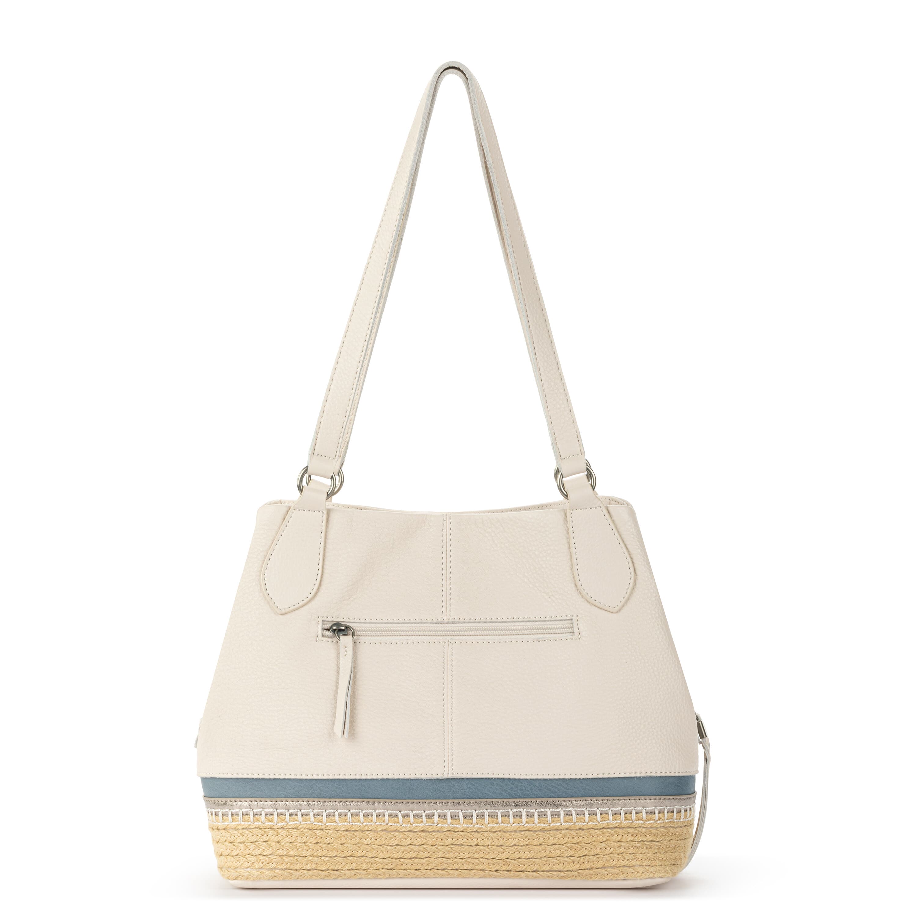 The Sak Melrose Satchel - Leather - Coastal Block Espadrille