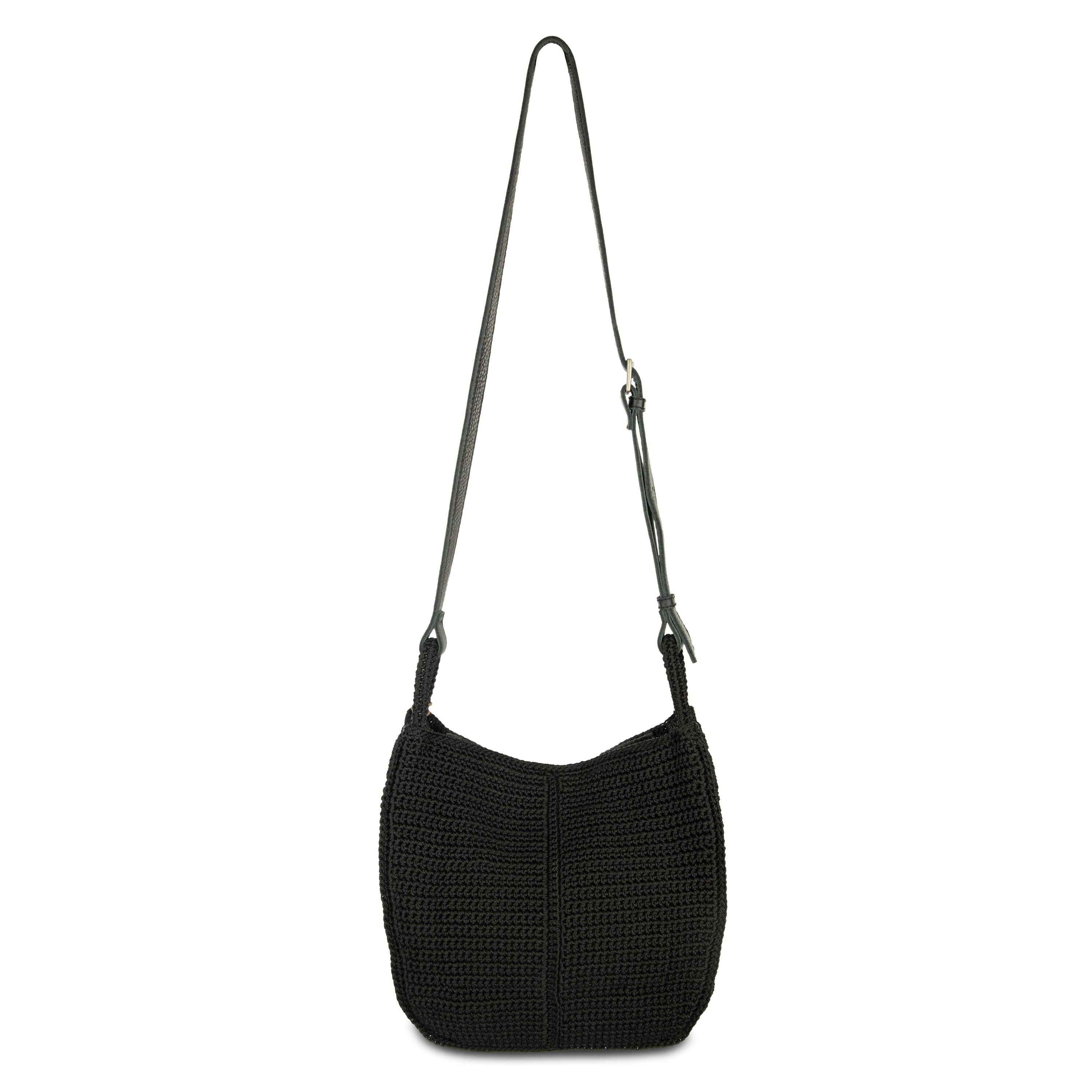 The Sak Los Feliz Crossbody - Hand Crochet - Black