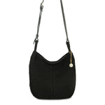 The Sak Los Feliz Crossbody - Hand Crochet - Black