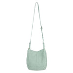 The Sak Los Feliz Crossbody - Hand Crochet - Aqua