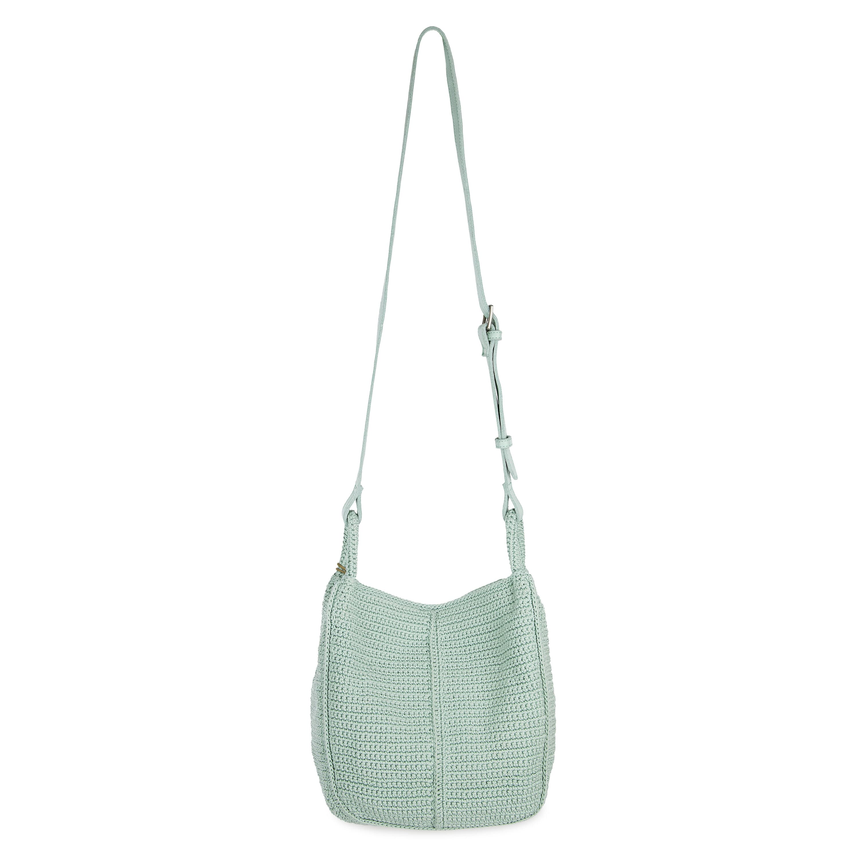The Sak Los Feliz Crossbody - Hand Crochet - Aqua