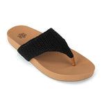 The Sak Everly Sandal - Hand Crochet - Black