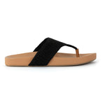 The Sak Everly Sandal - Hand Crochet - Black
