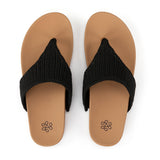 The Sak Everly Sandal - Hand Crochet - Black