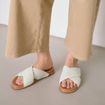 The Sak Penelope Sandal - Hand Crochet - Natural