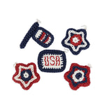 The Sak Yarnicharmz 5 Pack - Hand Crochet - Americana