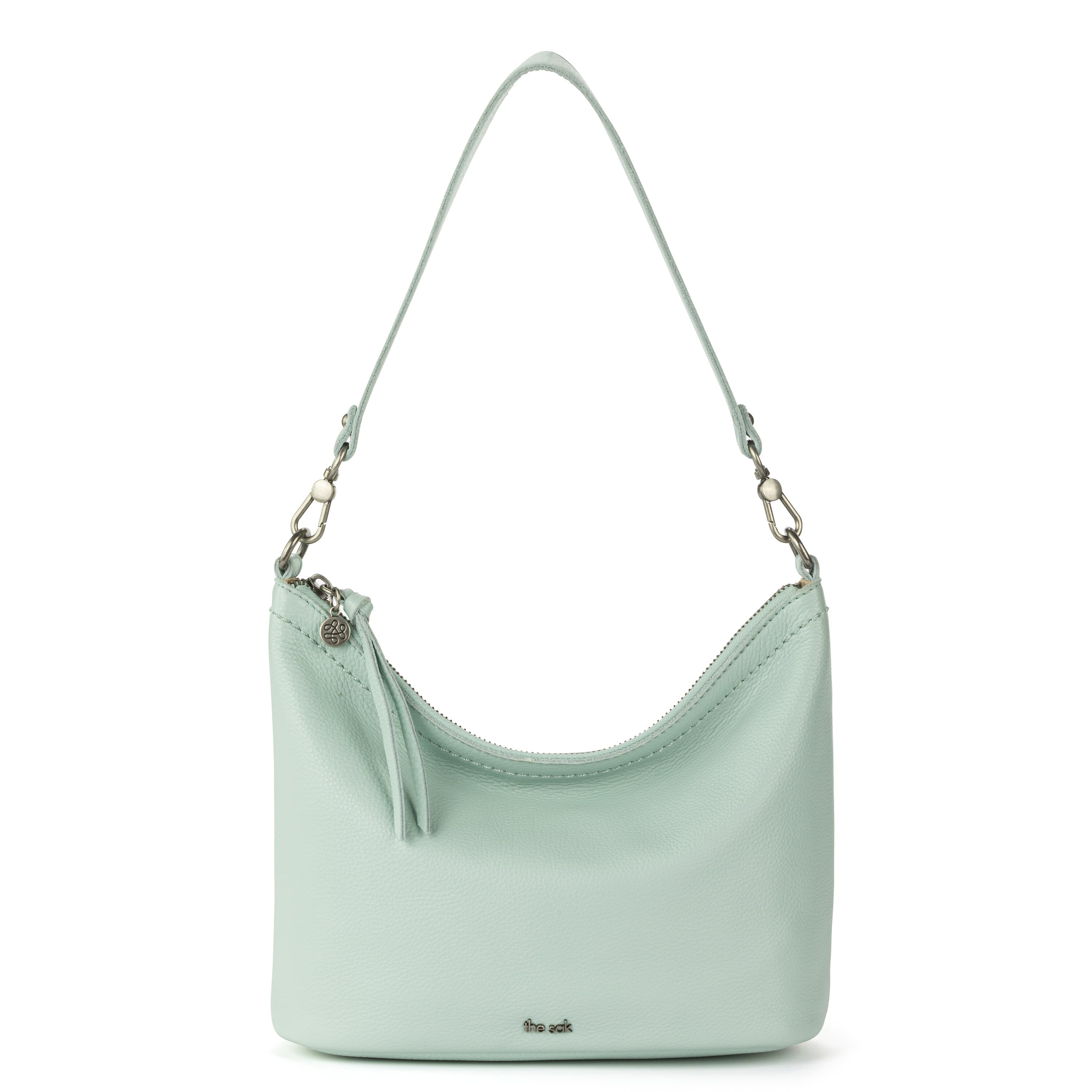 The Sak Jasmine Small Hobo - Leather - Aqua