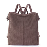 The Sak Los Feliz Backpack - Hand Crochet - Mushroom