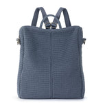 The Sak Los Feliz Backpack - Hand Crochet - Maritime