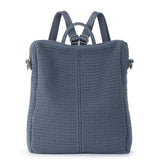 The Sak Los Feliz Backpack - Hand Crochet - Maritime