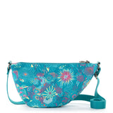 Sakroots Tess Sling - EcoTwill - Deep Teal Seascape