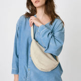 The Sak Tess Sling - Leather - Stone