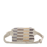 The Sak Caraway Small Belt Bag - Hand Crochet - Serenity Stripe