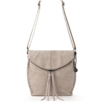 The Sak Silverlake Flap Crossbody - Leather - Sand Suede