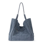 The Sak Los Feliz Large Tote - Leather - Maritime Suede