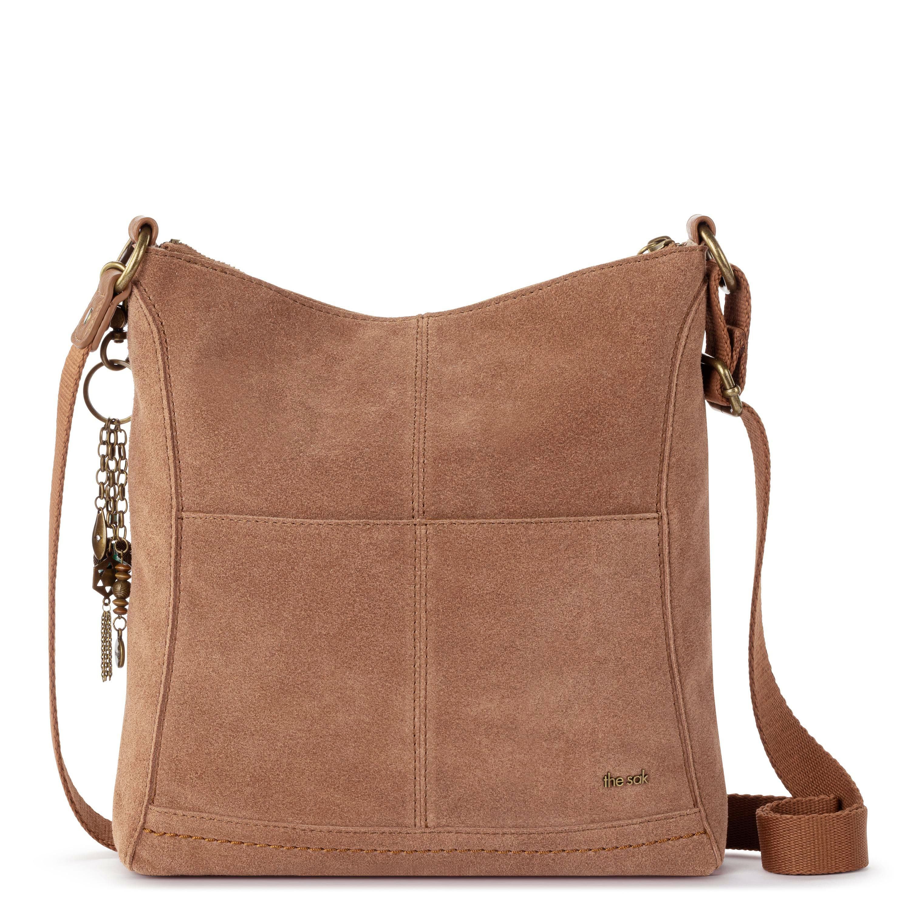 The Sak Lucia Crossbody - Leather - Tobacco Suede