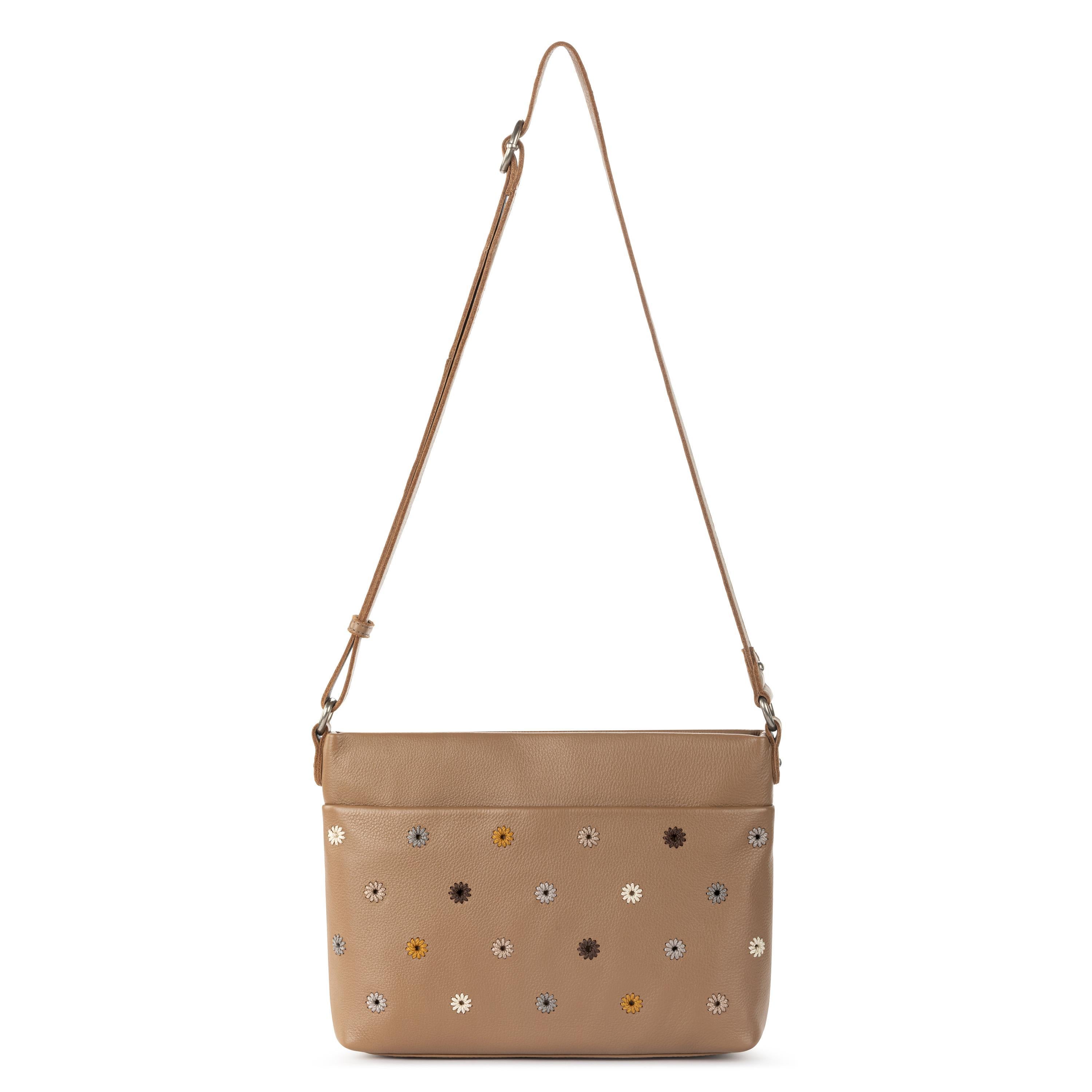 The Sak Melrose Crossbody - Leather - Chestnut Multi Eyelet