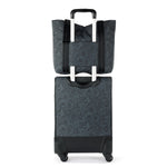 Sakroots On The Go 21" Spinner Luggage Bundle - EcoTwill - Black Spirit Desert