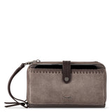 The Sak Los Feliz Large Tote Pouch 3 Piece Set - Leather - Mushroom Suede