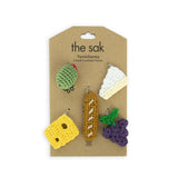 The Sak Yarnicharmz 5 Pack - Hand Crochet - Charcuterie
