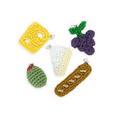 The Sak Yarnicharmz 5 Pack - Hand Crochet - Charcuterie