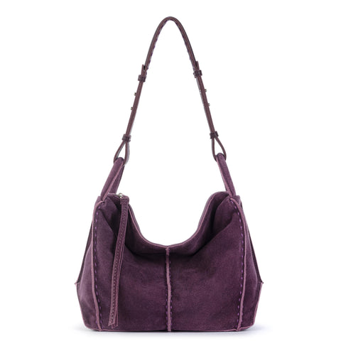 The Sak Los Feliz Hobo - Leather - Aubergine Suede