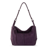 The Sak Los Feliz Hobo - Leather - Aubergine Suede