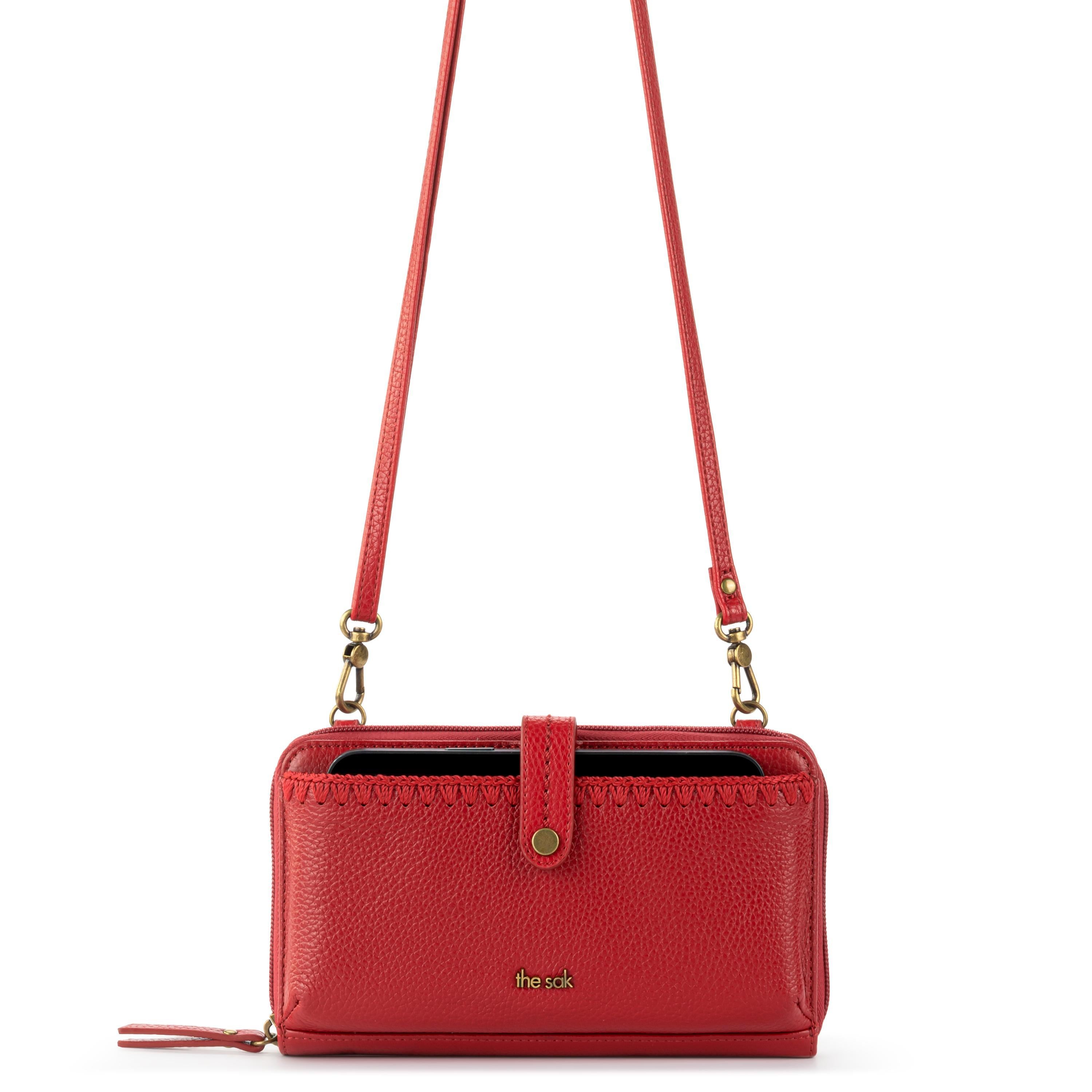 The Sak Iris Smartphone Wallet - Leather - Scarlet