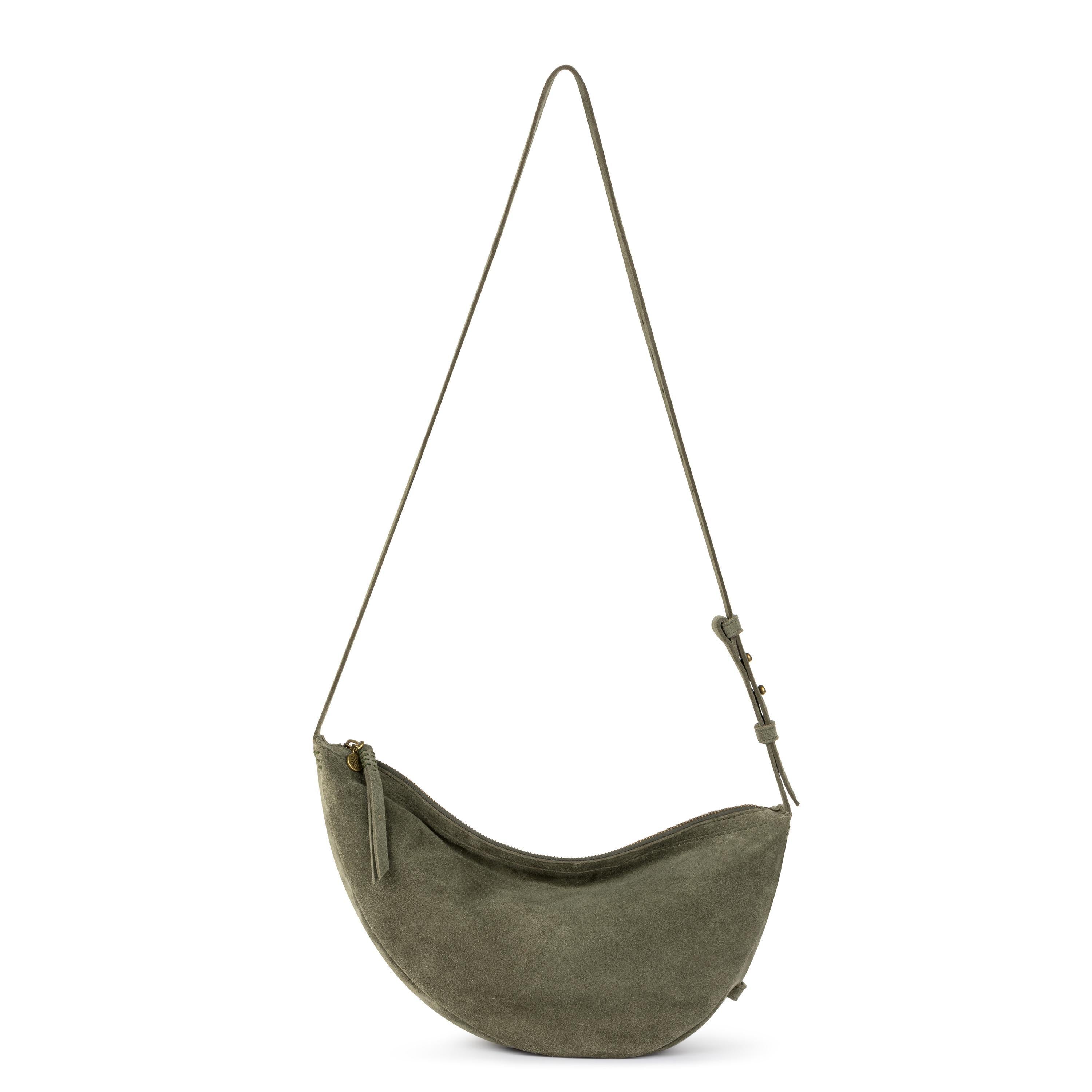 The Sak Tess Large Sling - Leather - Moss Suede