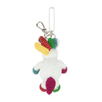 The Sak Yarnicharmz Dangle - Hand Crochet - Unicorn