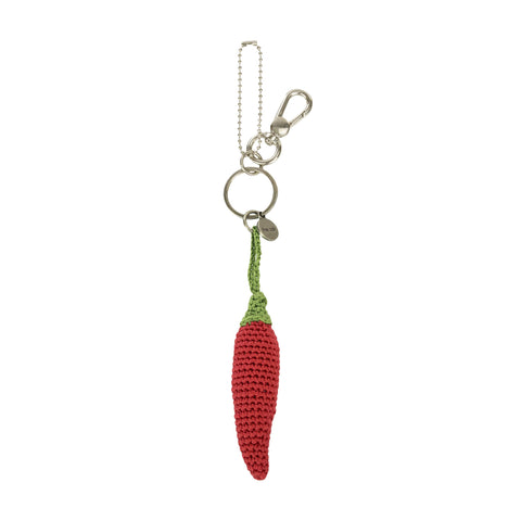 The Sak Yarnicharmz Dangle - Hand Crochet - Chili Peppers