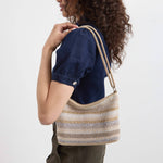 The Sak Lumi Crossbody - Hand Crochet - Sand Stripe