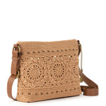 The Sak Melrose Crossbody - Hand Crochet - Bamboo Medallion