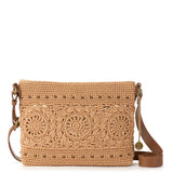 The Sak Melrose Crossbody - Hand Crochet - Bamboo Medallion