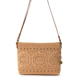 The Sak Melrose Crossbody - Hand Crochet - Bamboo Medallion
