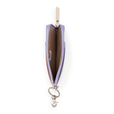 The Sak Iris Card Wallet - Leather - Orchid Block
