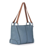 The Sak Los Feliz Satchel - Leather - Maritime