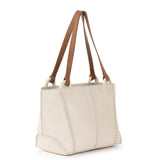 The Sak Los Feliz Satchel - Leather - Stone