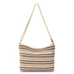 The Sak Lumi Crossbody - Hand Crochet - Pink Multi Stripe