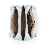 The Sak Melrose Satchel - Leather - Ice Blue