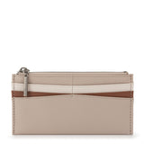 The Sak Neva Large Card Wallet - Leather - Sand Block
