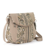 Sakroots Foldover Crossbody - Canvas - Sand Tapestry