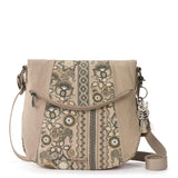 Sakroots Foldover Crossbody - Canvas - Sand Tapestry
