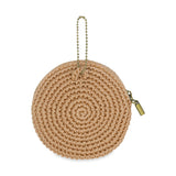 The Sak Circle Coin Pouch - Hand Crochet - Bamboo Stone Heart
