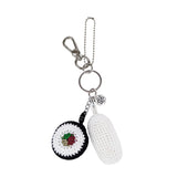 The Sak Yarnicharmz Dangle - Hand Crochet - Sushi