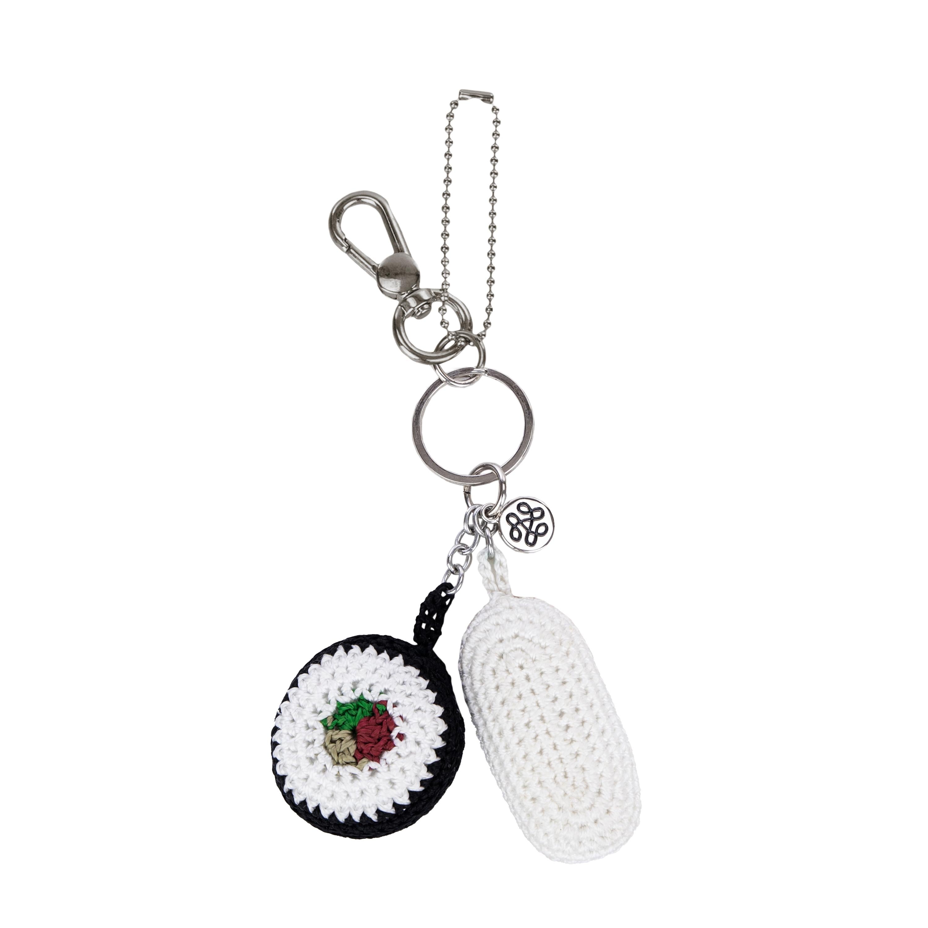 The Sak Yarnicharmz Dangle - Hand Crochet - Sushi