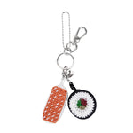 The Sak Yarnicharmz Dangle - Hand Crochet - Sushi