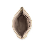The Sak Essential Pouch - Hand Crochet - Bamboo Static